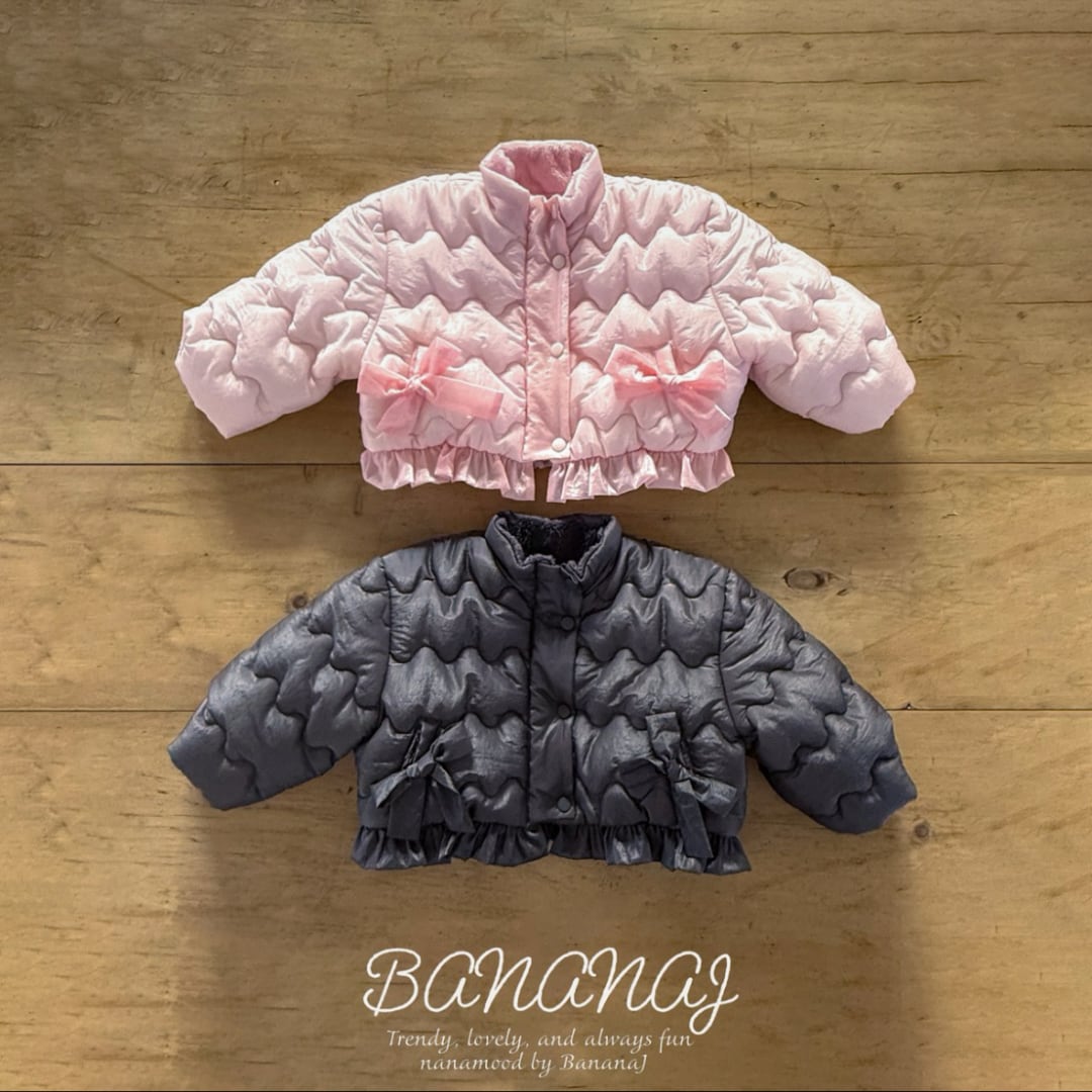 《予約》BANANA J ¨ ribbon wave padding