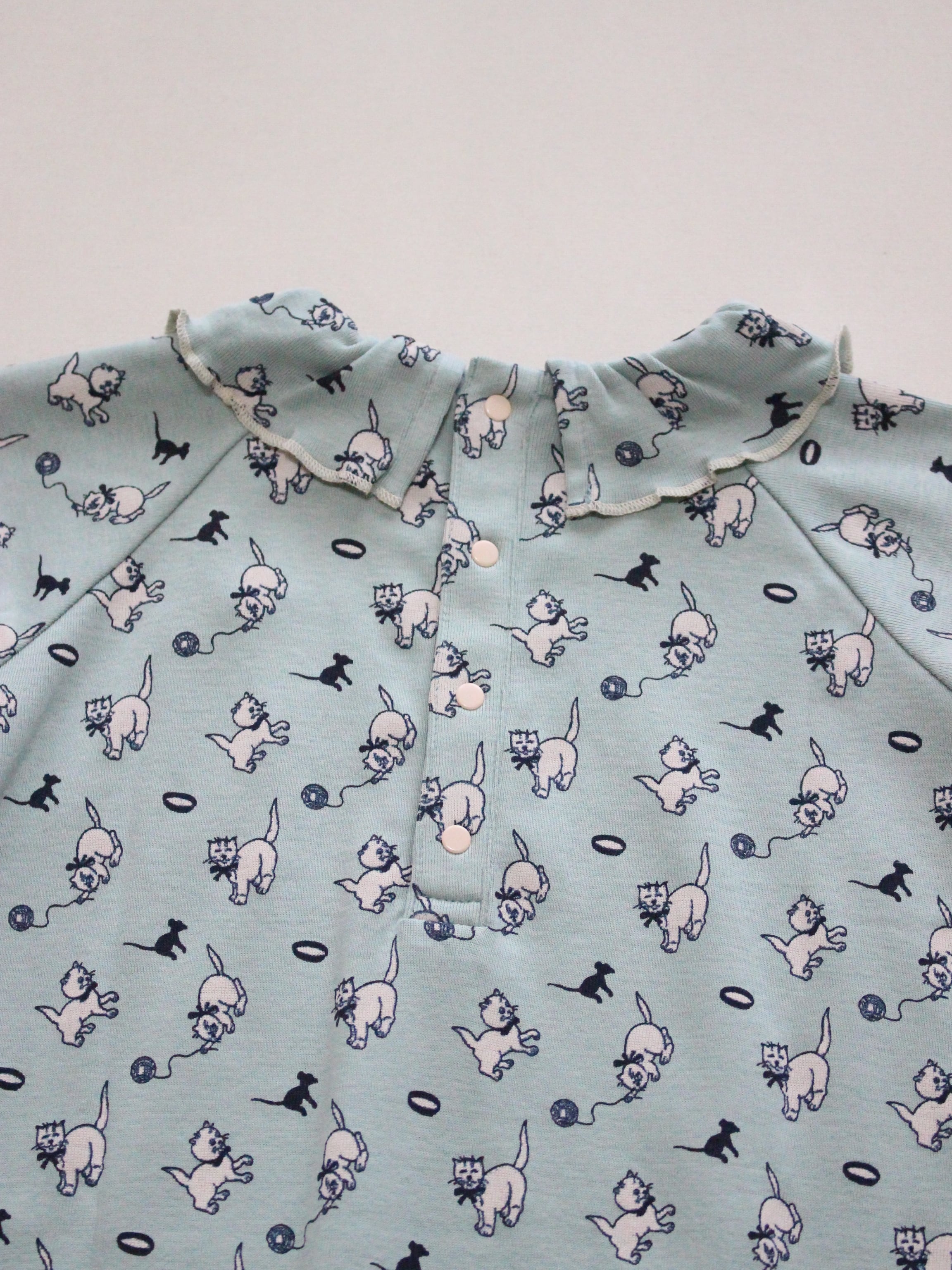 m*i様 misha&puff Pierrot Onesie Cat&Mouse