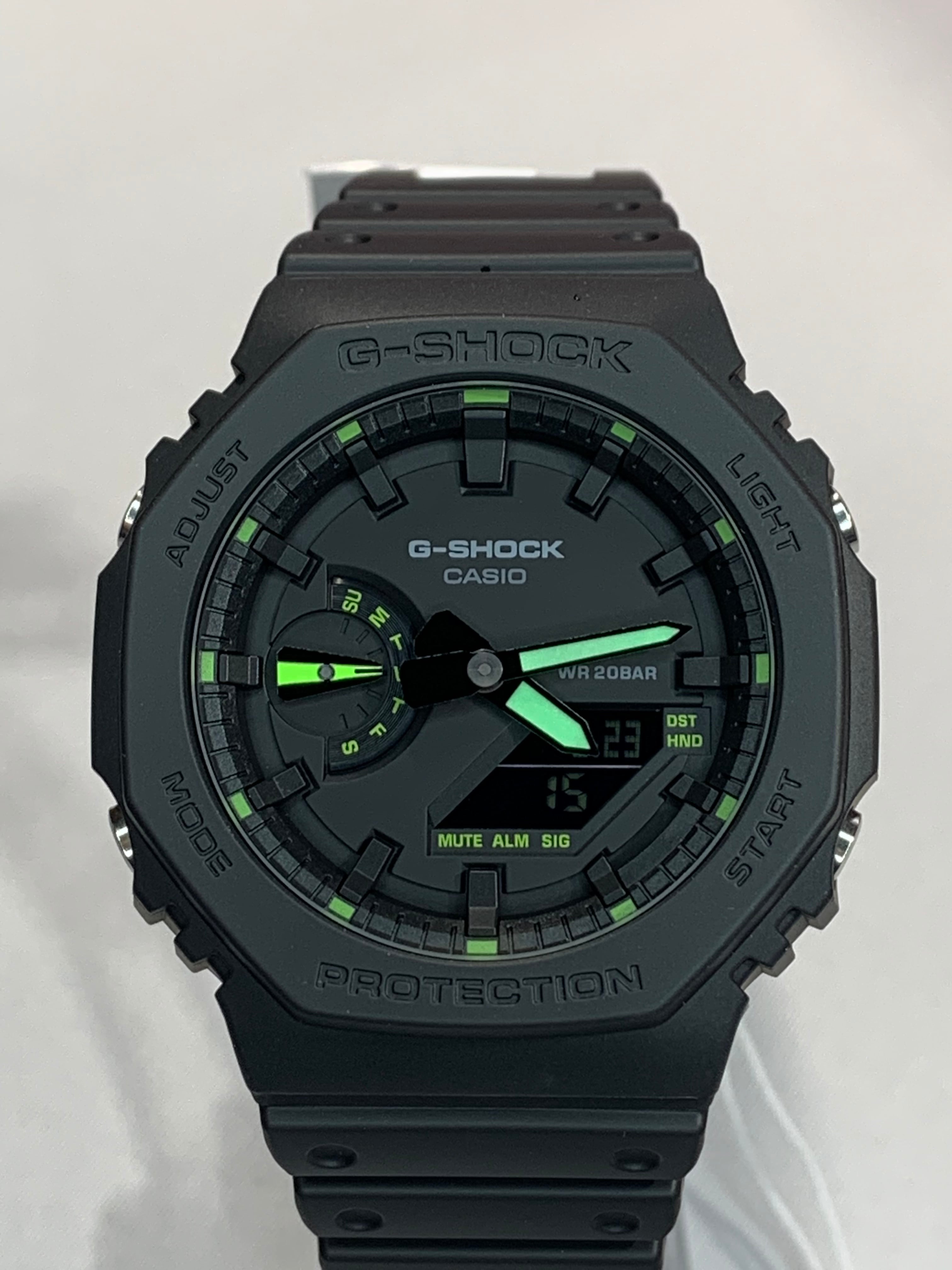 G-SHOCK  カシオーク　ブラック×グリーン