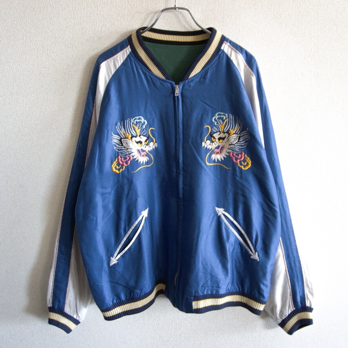 美品】TAILOR TOYO【TT15393 リバーシブル スカジャン】 XXL