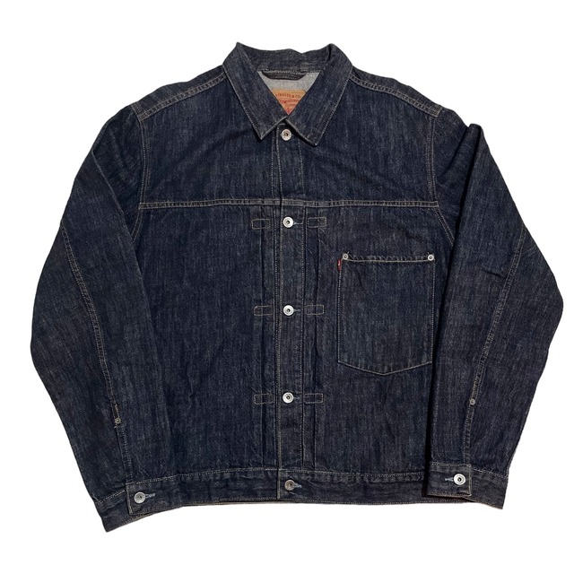 00s euro Levi’s denim jacket 1st 大戦モデル 濃紺 (L)