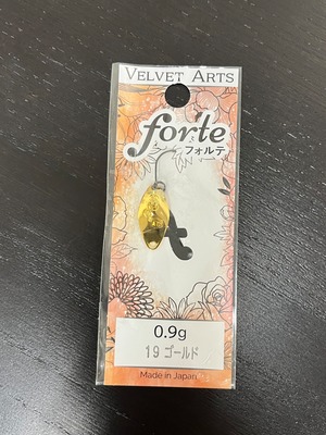 【VELVET ARTS】forte 0.9g(019 ゴールド)