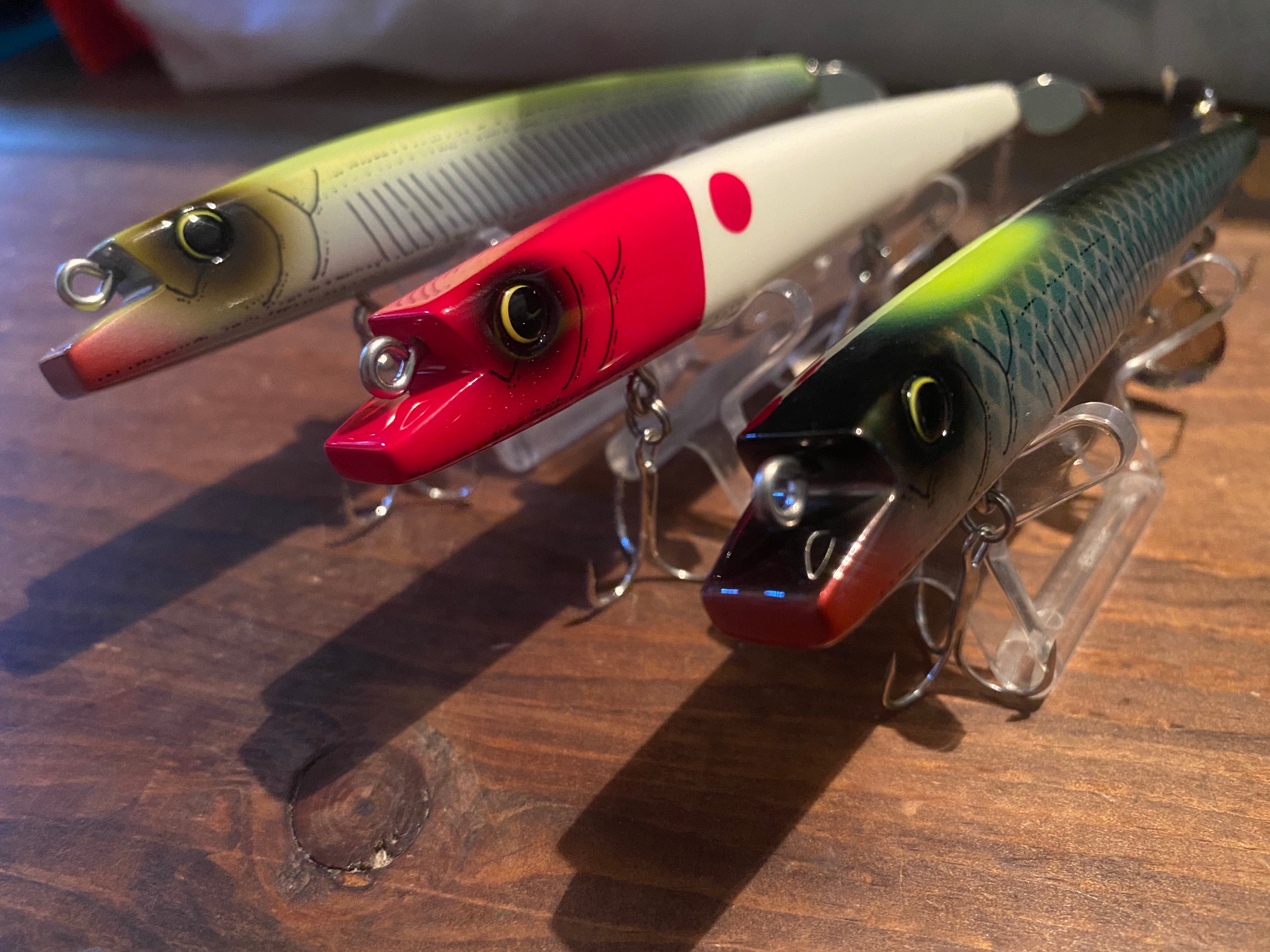 Sayori ハンドメイドトップウォータープラグ Wa Ka S