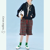 【2color】レトロカレッジ風「M」ロゴパーカー 《i0757》