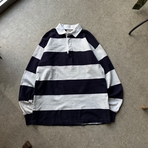 80s~ L.L.Bean border rugger shirt【仙台店】