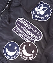 COOLA TM ペイントフライトジャケット (BLACK)　CQ-49045
