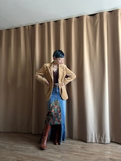 docking design remake denim skirt-4495-1