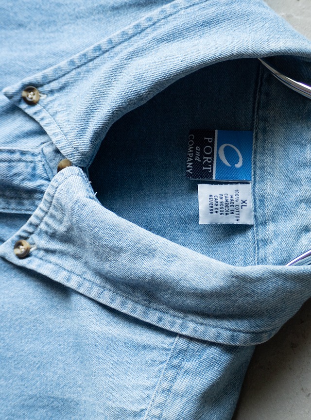 "Ray-Ban" used Light denim shirt
