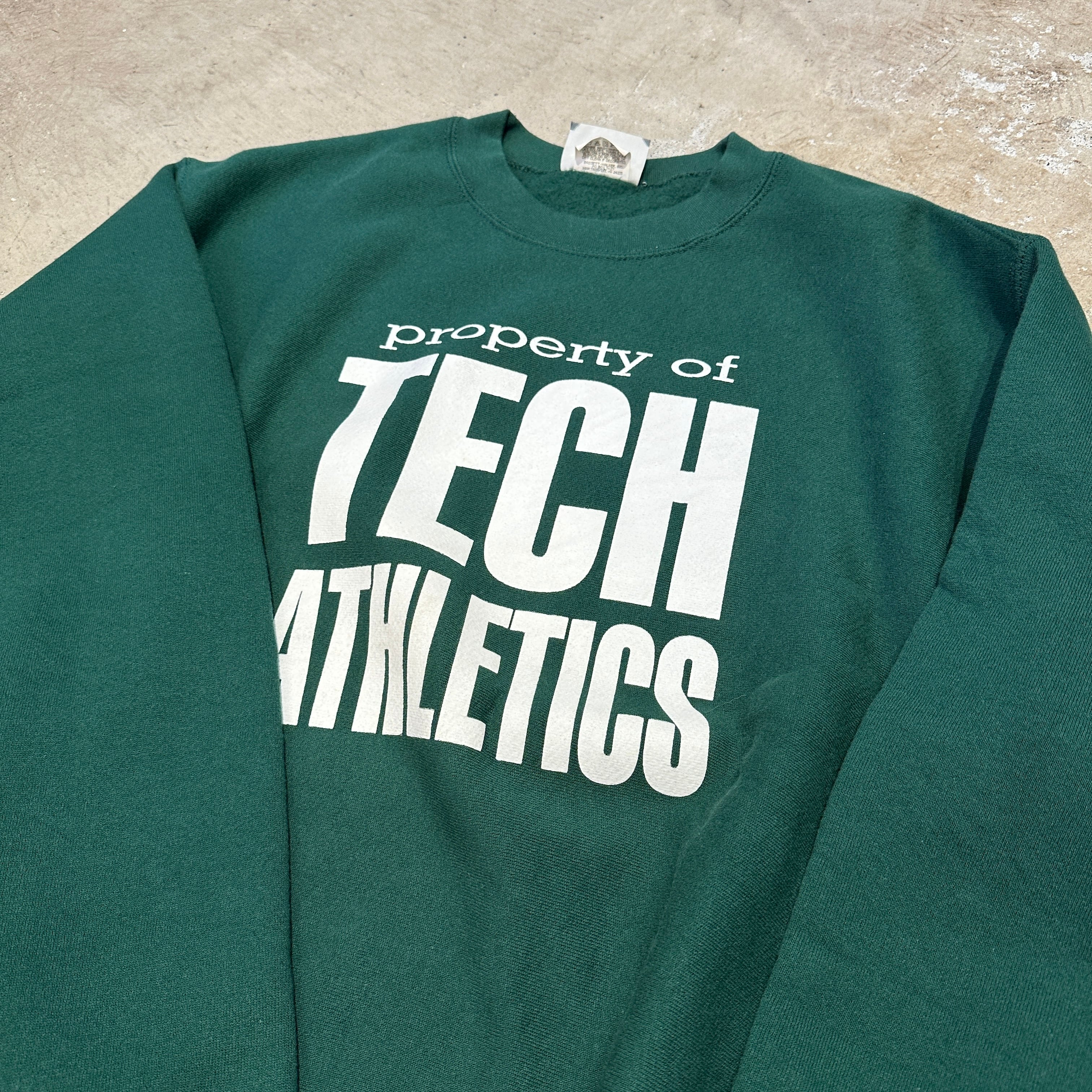 1990'S LEE TECH ATLETICS SWEAT SHIRT GREEN L | safarionline
