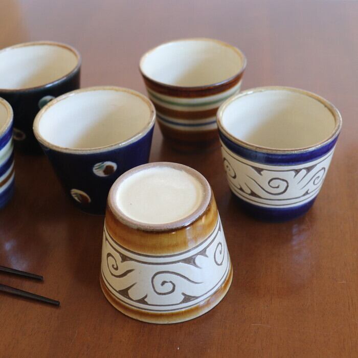 やちむん やちむん 常秀工房 そば猪口 Yachimun Soba cup #204 | 和食器のお店