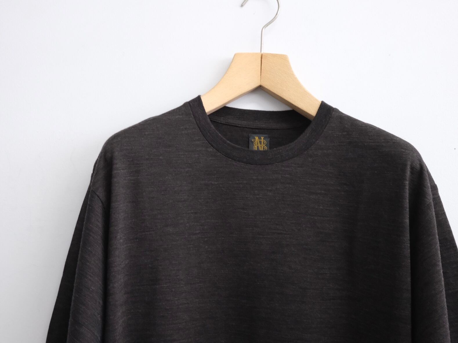 Men's BATONER””SUMMER WOOL T-SHIRT” | Lapel online store