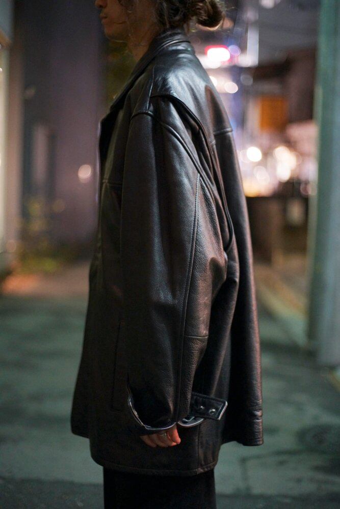 ジャケット・アウター WILSONS 90's layered lether jacket 90s Wilson's Leather Bomber Jacket (XL) – Holy Thrift