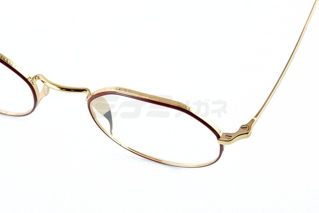 KameManNen メガネ KMN-5501 GD/RD クラウンパント クラシカル カメマンネン 鯖江 日本製 正規品-6枚目