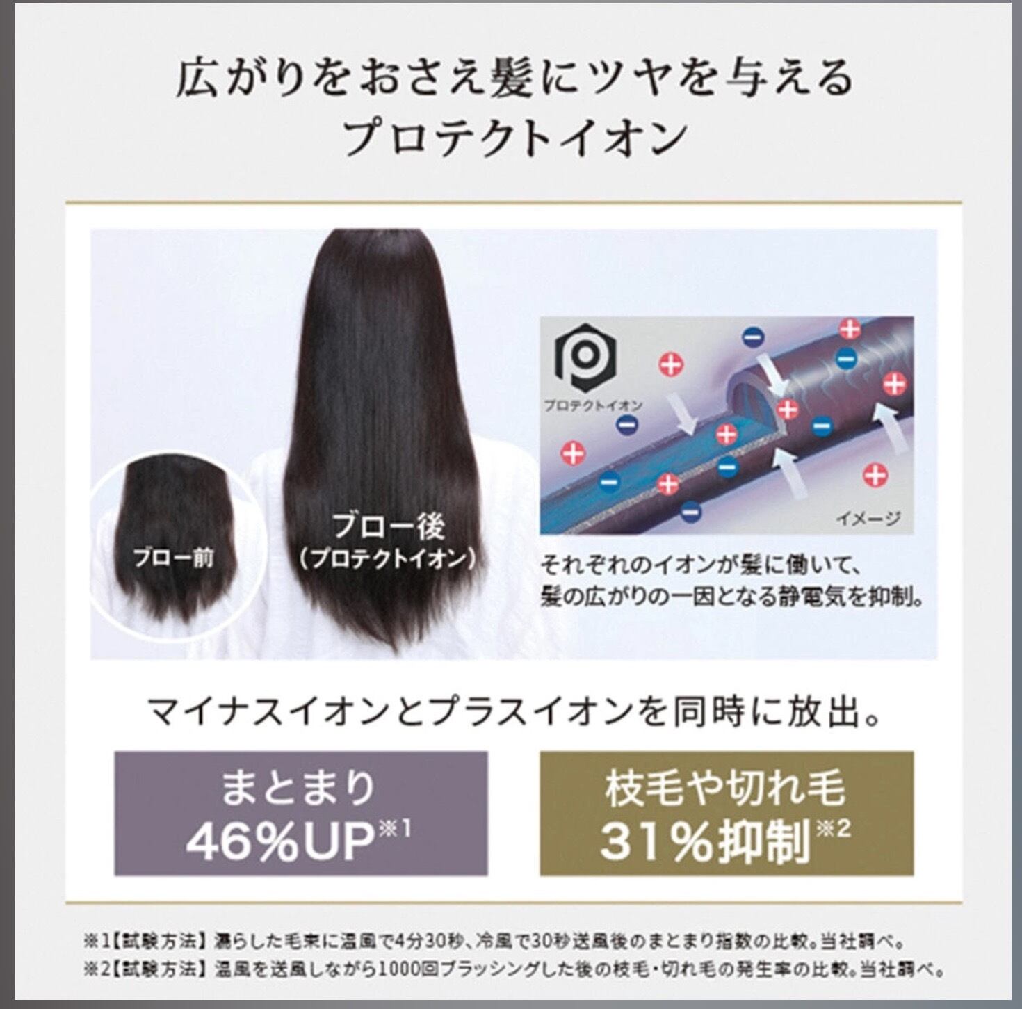 ノビープラス プロテクトイオンヘアードライヤーND340A（1300W） | Vi5