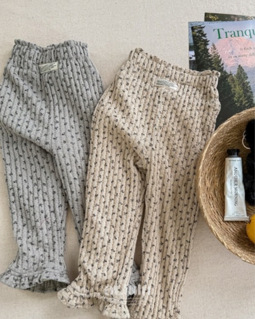 [at.lulu] ◾︎ bloom rib leggings