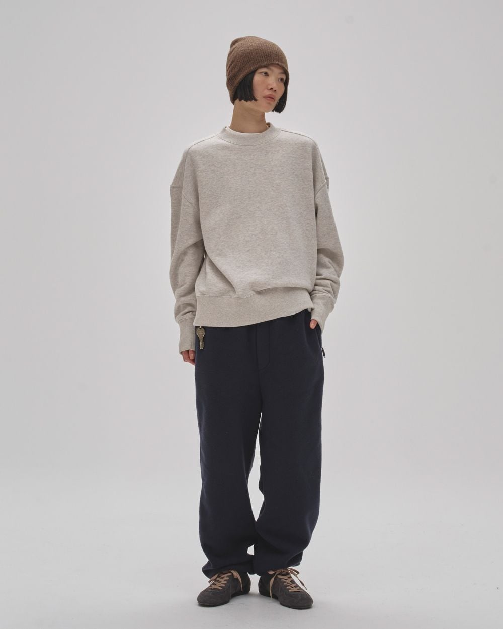 todayful Cotton Brushed Sweat グレー TODAYFUL Cotton Brushed Sweat -L/GRAY- | Chapel