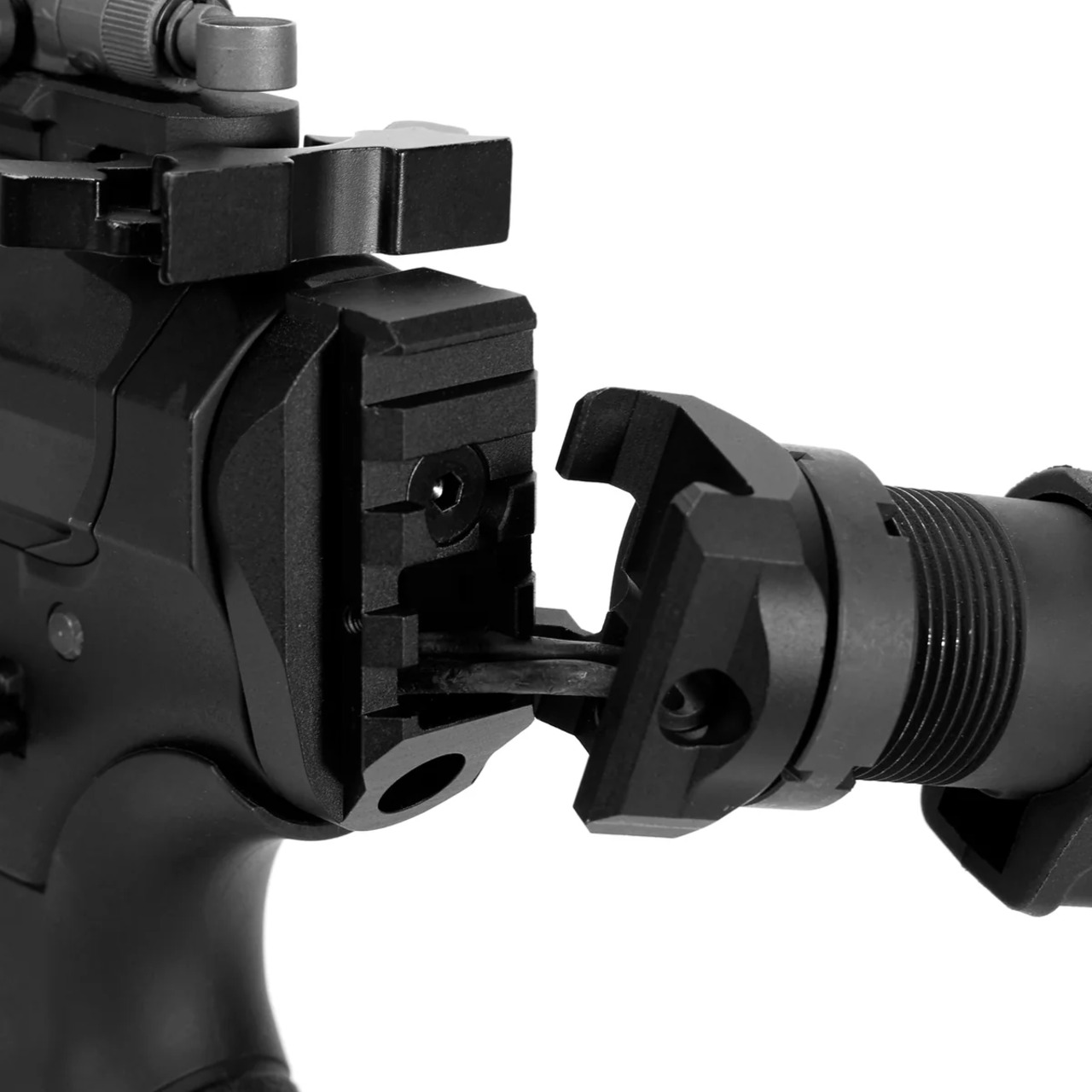 【ライラクス】スタンダードM4用 2wayピカティニーリアストックベース FirstFactoryファーストファクトリー Laylax