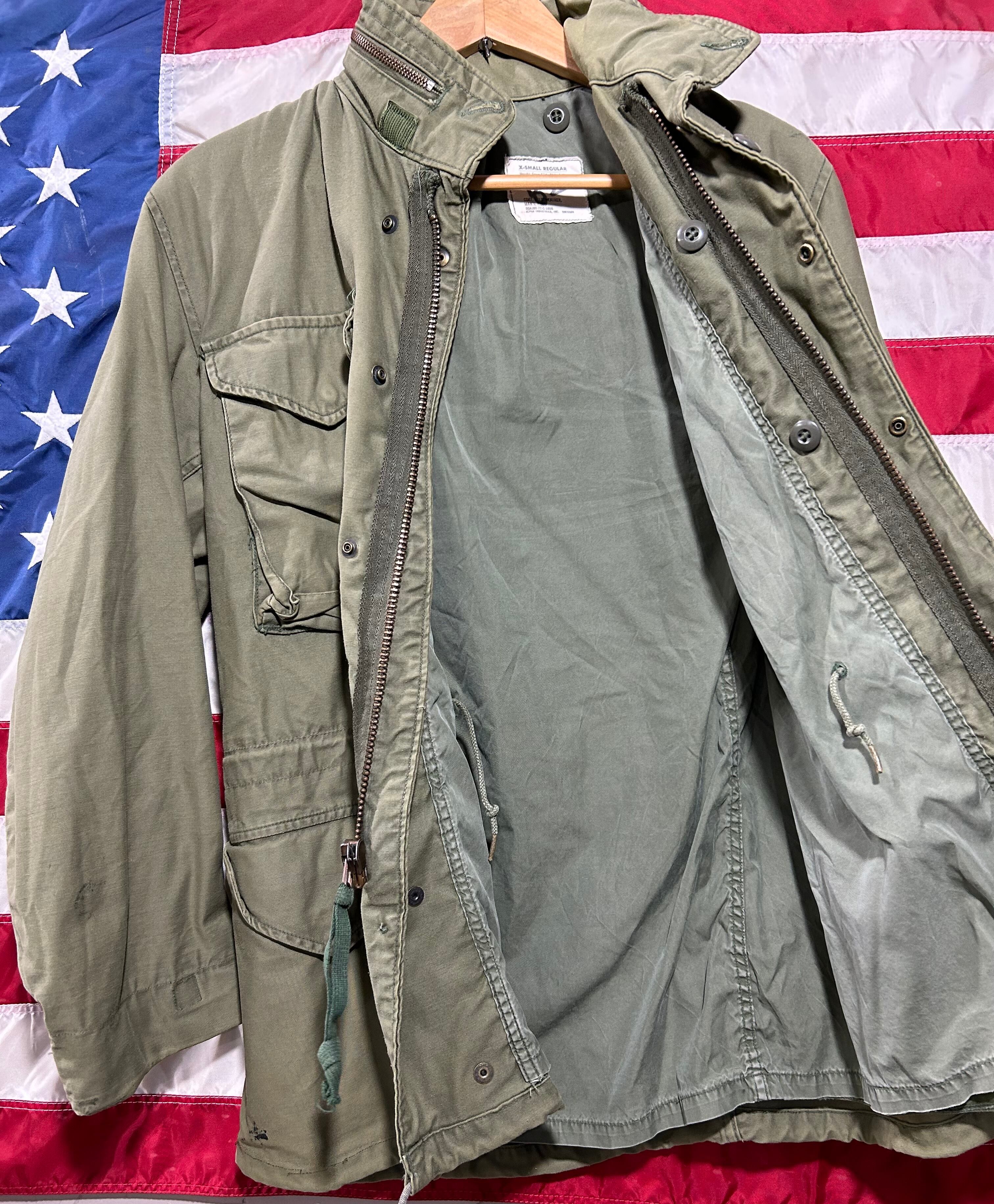 72年製 US ARMY M-65 フィールドジャケット 実物 ヴィンテージ Vintage 72年製 M-65フィールドジャケット | BaseEXCHANGE/ベース