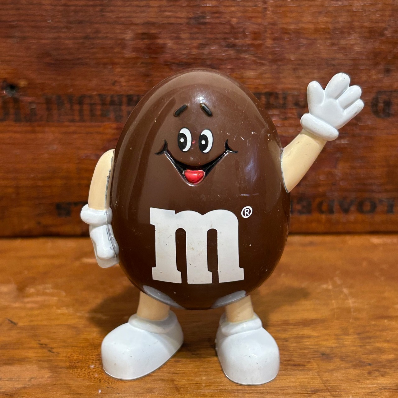 M&M's バーガーキング ミニディスペンサー ブラウン ミールトイ エムアンドエムズ MU-316