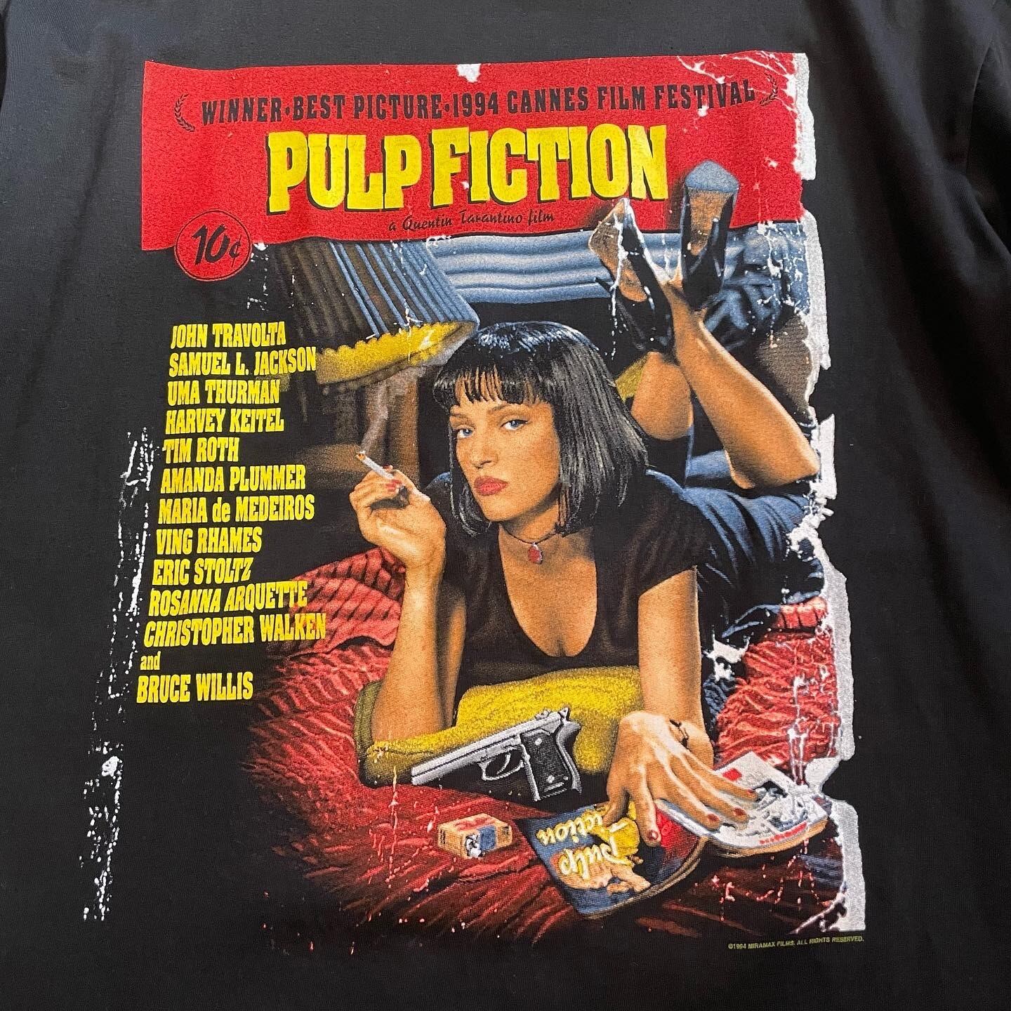 90s pulp fiction tシャツ