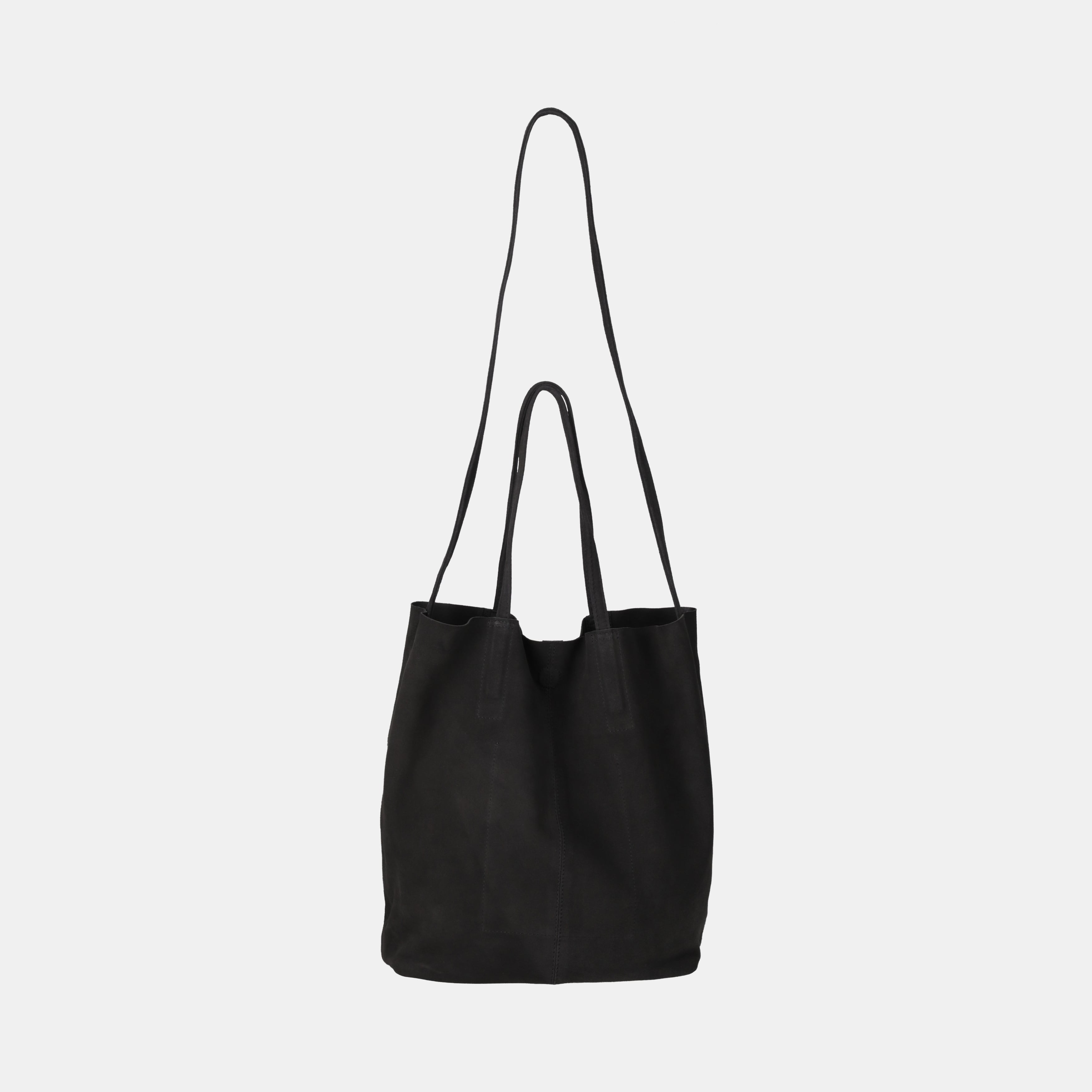 3WAY MEDIUM TOTE（M size）OIL SUEDE CHARCOAL | Morphee（モルフェ）