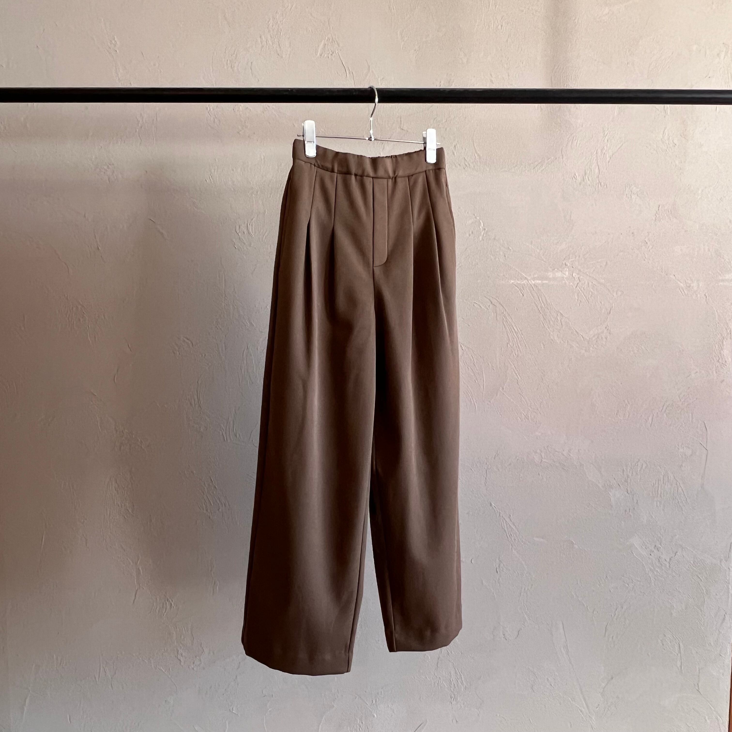 奈美様専用:【 CYNICAL 】ツイル×裏起毛ボンディングタックパンツ ブラウン/3など3点