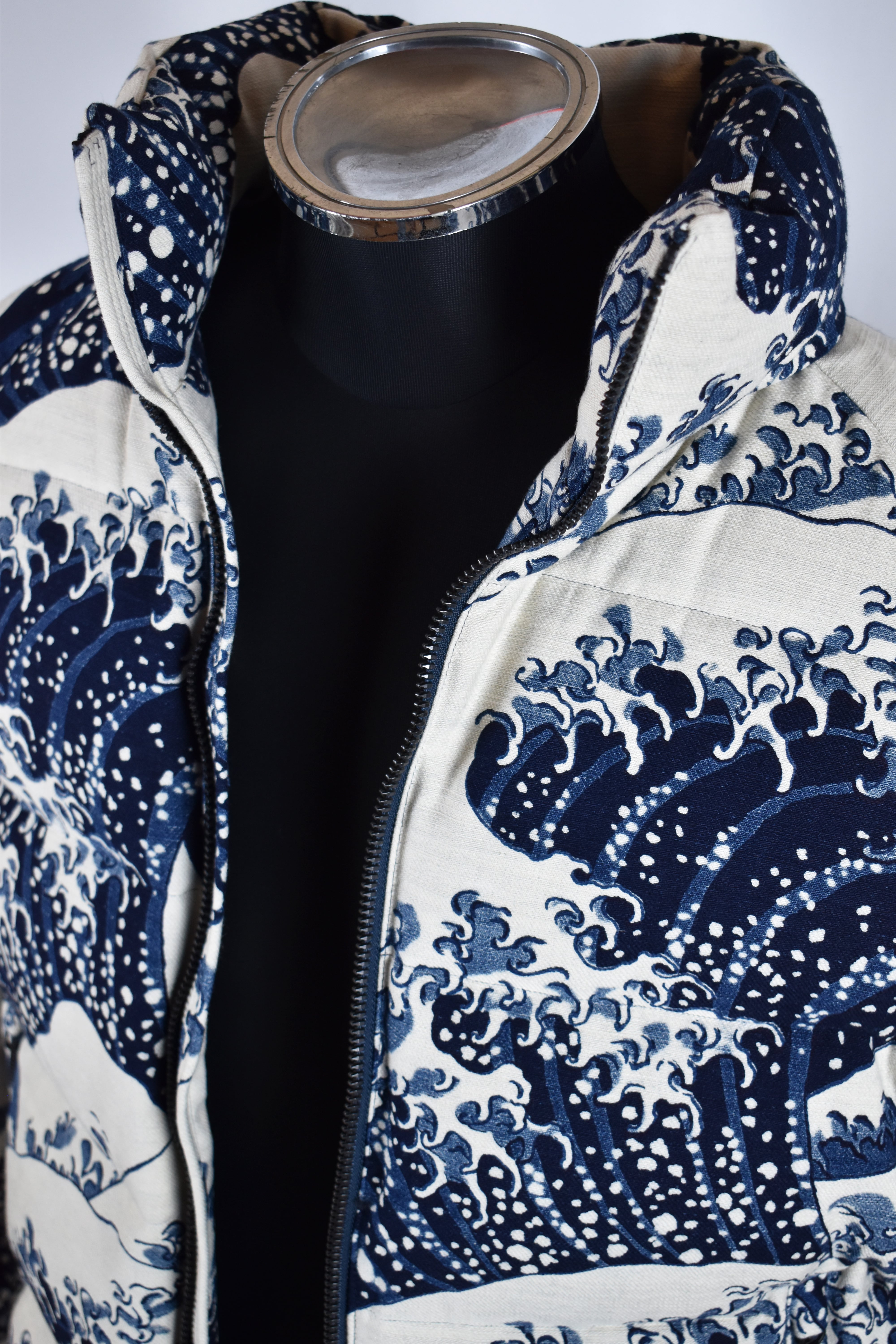 定価16.5万円 Obara Jun パファージャケット『波 Nami』 パファージャケット（Puffer Jacket）『波 Nami』 | obarajun
