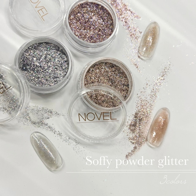 Soffy powder glitter