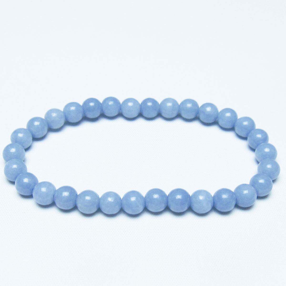 エンジェライト ブレスレット 6mm 一点物 メール便可 111-49496