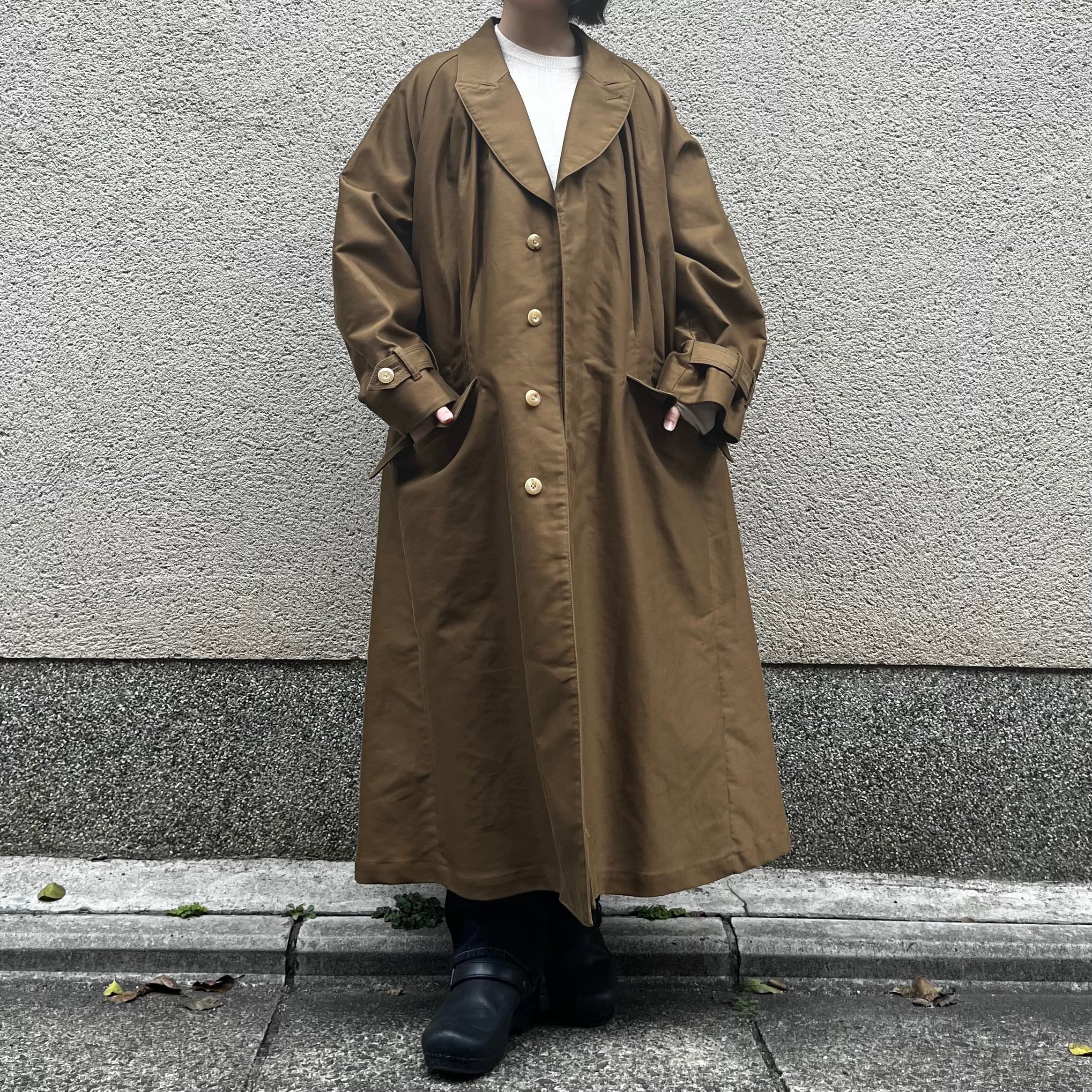 ASEEDONCLOUD/アシードンクラウド Shepherd Coat / Fieldstone moleskin #232102 KHAKI  size S | Routes*Roots powered by BASE