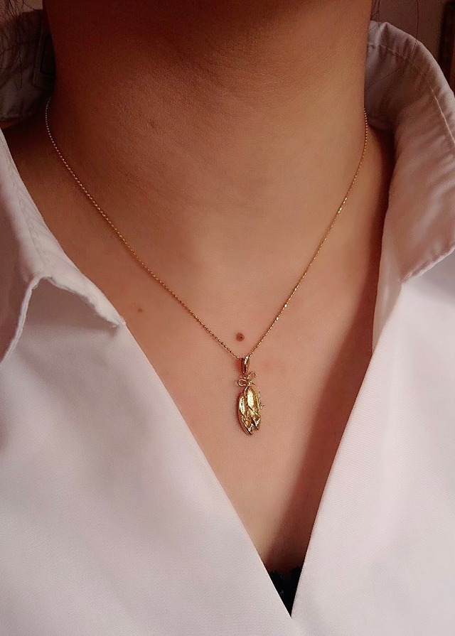 K18 バレエシューズ ネックレス ○ | 株式会社Jewelry伊藤