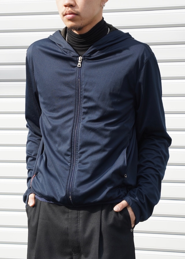 PRADA 2010 draw coded zip up foodie