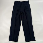 上下 Allegri アレグリ 羊毛 テーラードジャケット 裾ダブル パンツ スーツ 78-170-46R /ブラック系 メンズ