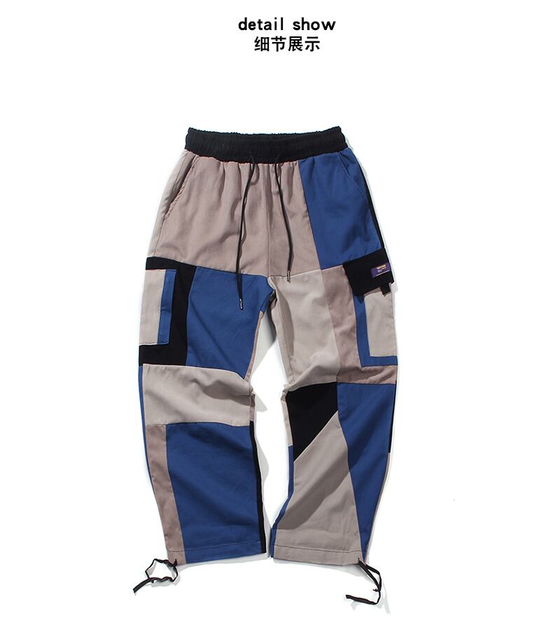 全2色 カーゴパンツ マルチポケット カジュアル ストリート