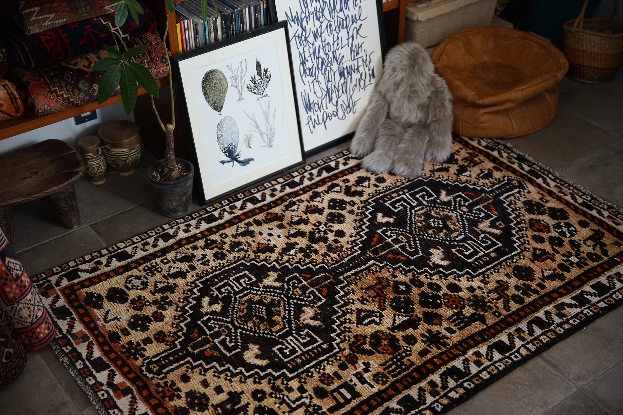 047 - Vintage qashqai rug
