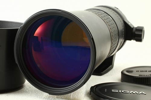 SIGMA APO 170-500mm F5-6.3 ASP RF Canon キヤノン フード付き 外観美品ランク/8985