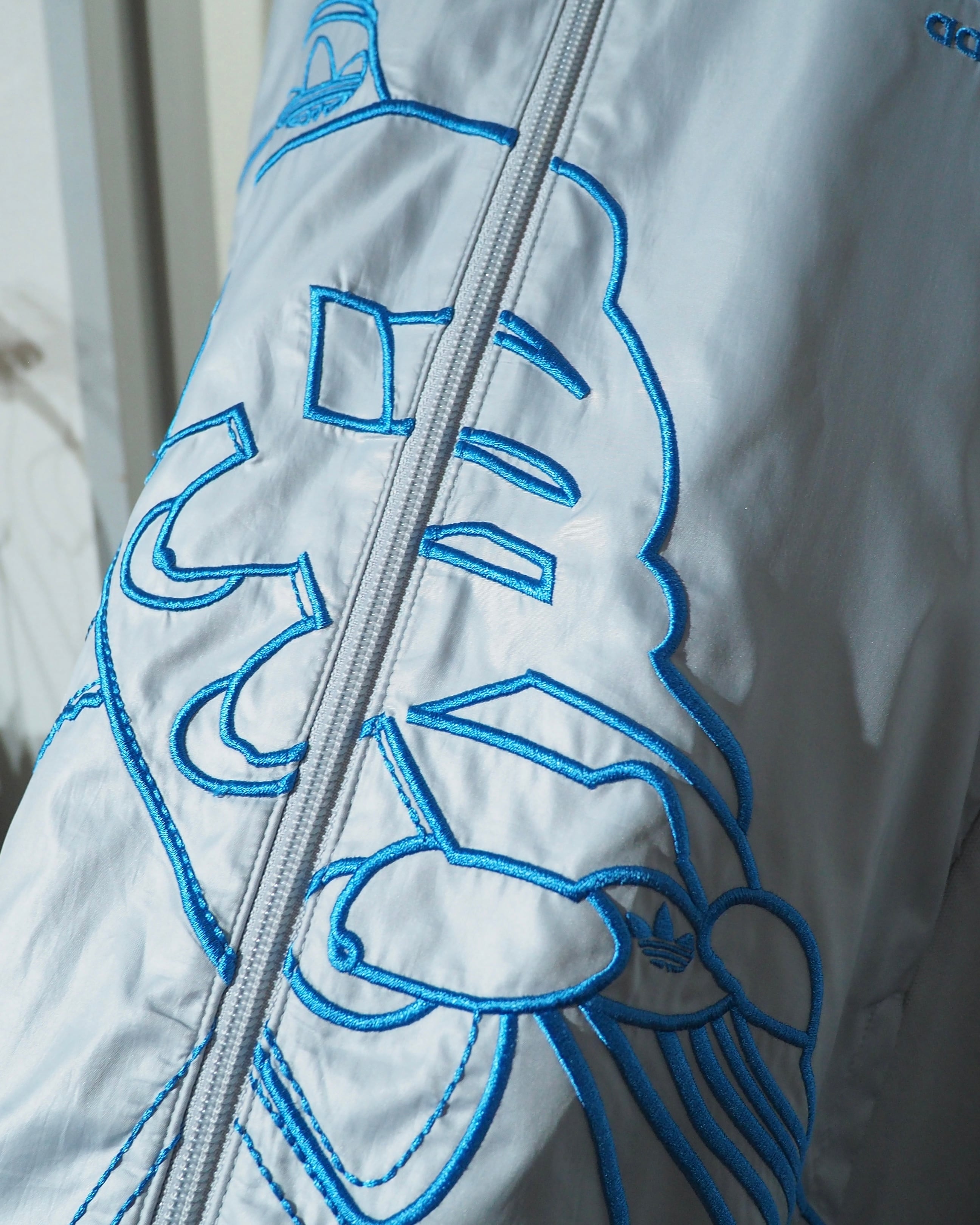 2006s ” adidas - SUPERSTAR ” Embroidery Full Zip Track Parker Jacket