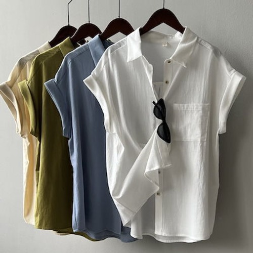 2025新作 Tシャツ 【2枚で300円OFF】韓国 半袖 今年も人気！ドルマンスリーブシャツ ブラウス レーストップス 夏服 半袖 レディース カットソー 百掛け 優しい セクシー