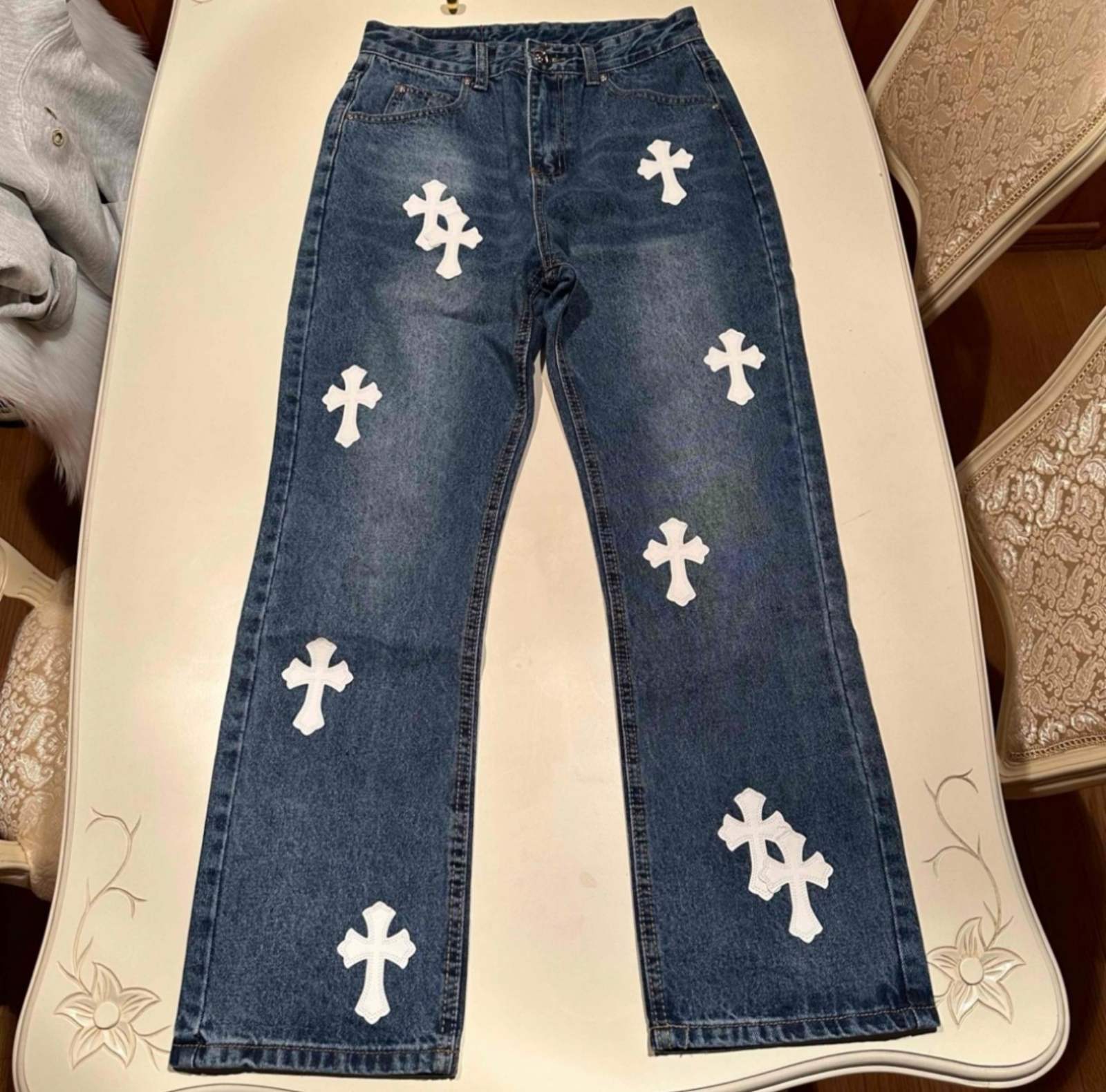 CHROME HEARTS クロムハーツ Levi's 550 クロスパッチ