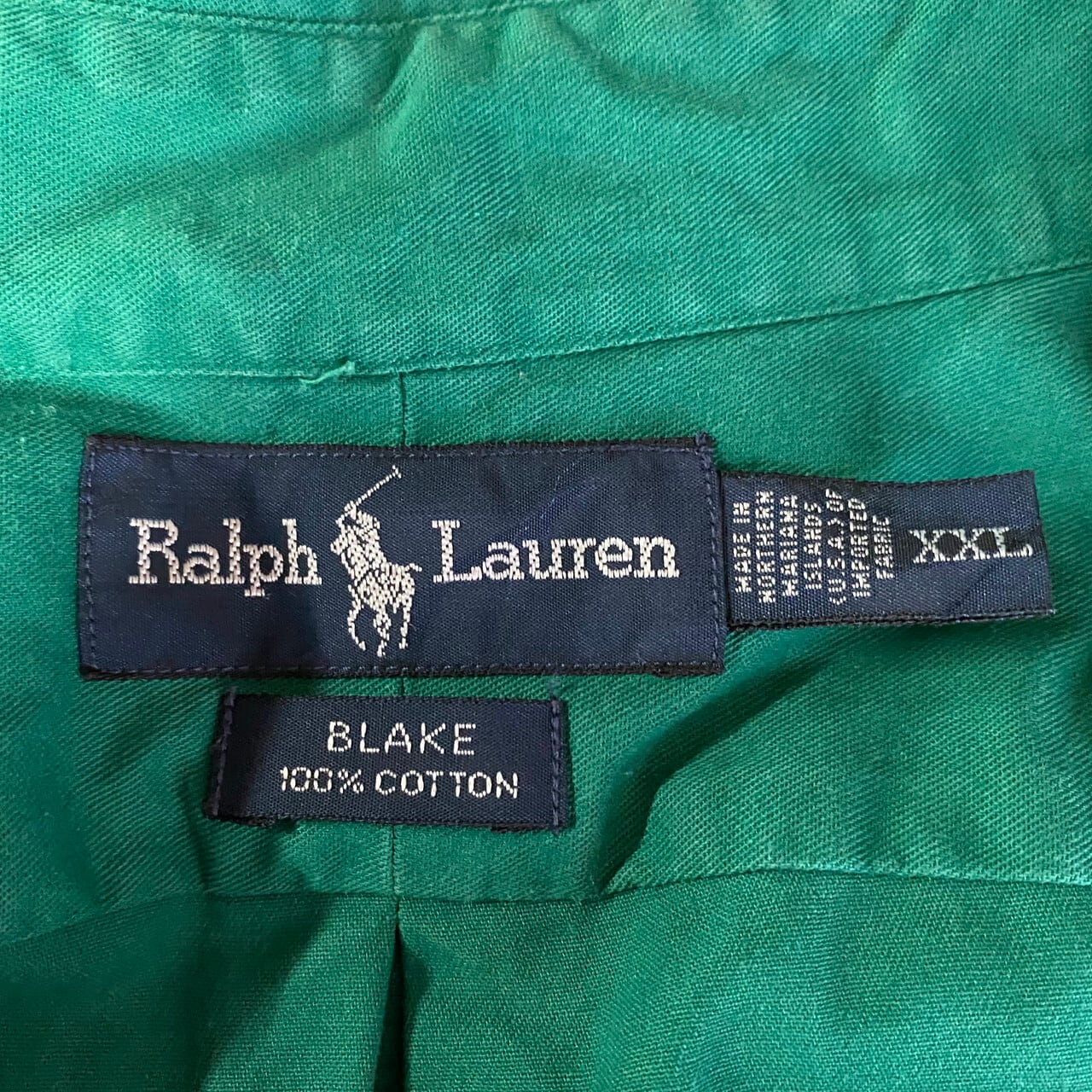 スーパービッグサイズ Ralph Lauren ラルフローレン BLAKE コットン