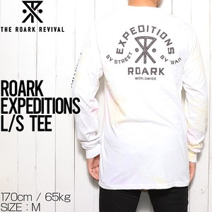 [クリックポスト対応] THE ROARK REVIVAL ロアークリバイバル ROARK EXPEDITIONS L/S TEE ロングスリーブTシャツ ロンT RT900S