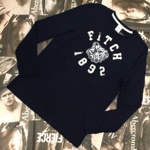 Abercrombie＆Fitch　MENS　ロンＴ　Ｍサイズ