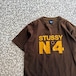 STUSSY / 00's usa製 skull N°4 T-shirt sizeL