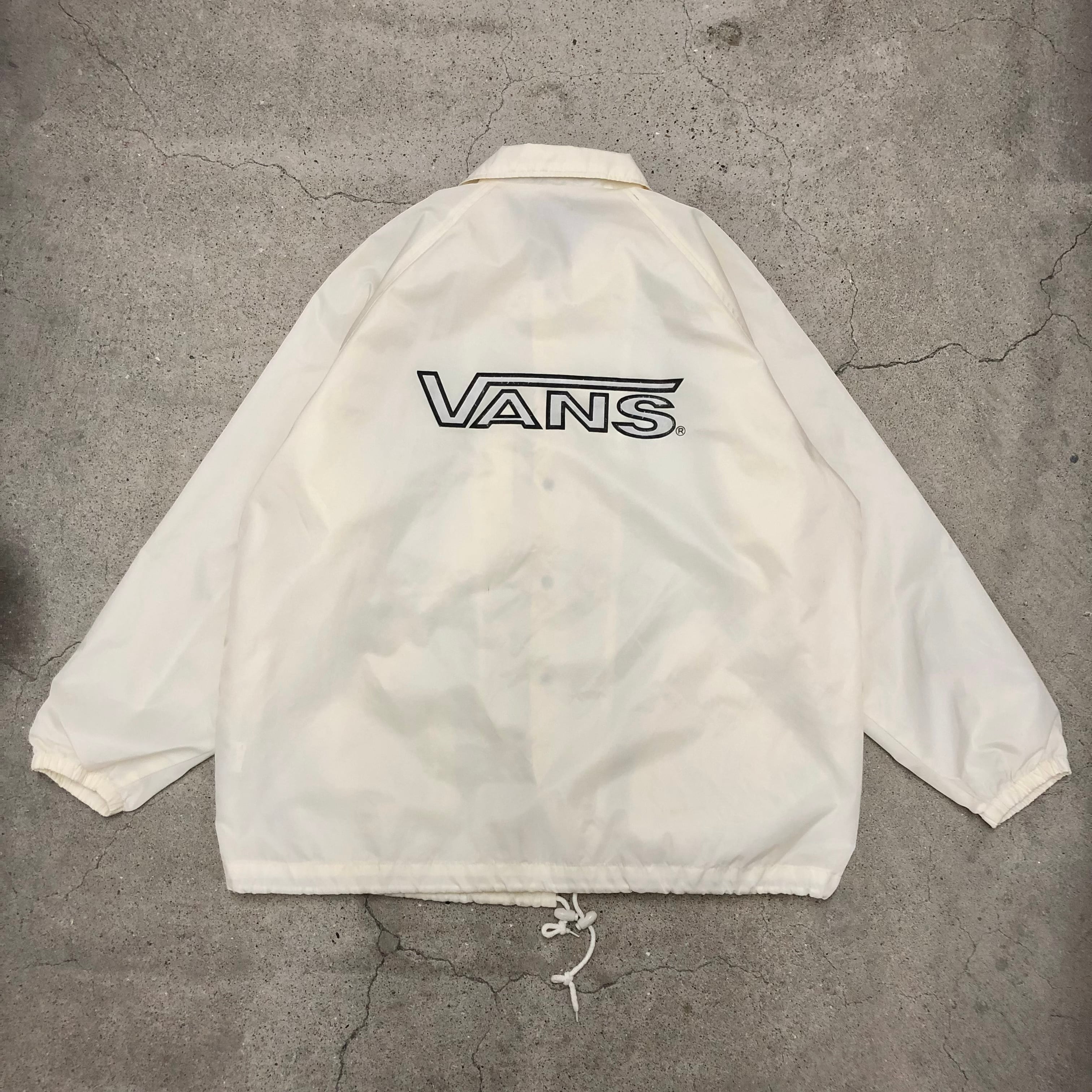 90～00s VANS/Coaches Jacket/L/旧ロゴ/コーチジャケット/ナイロン