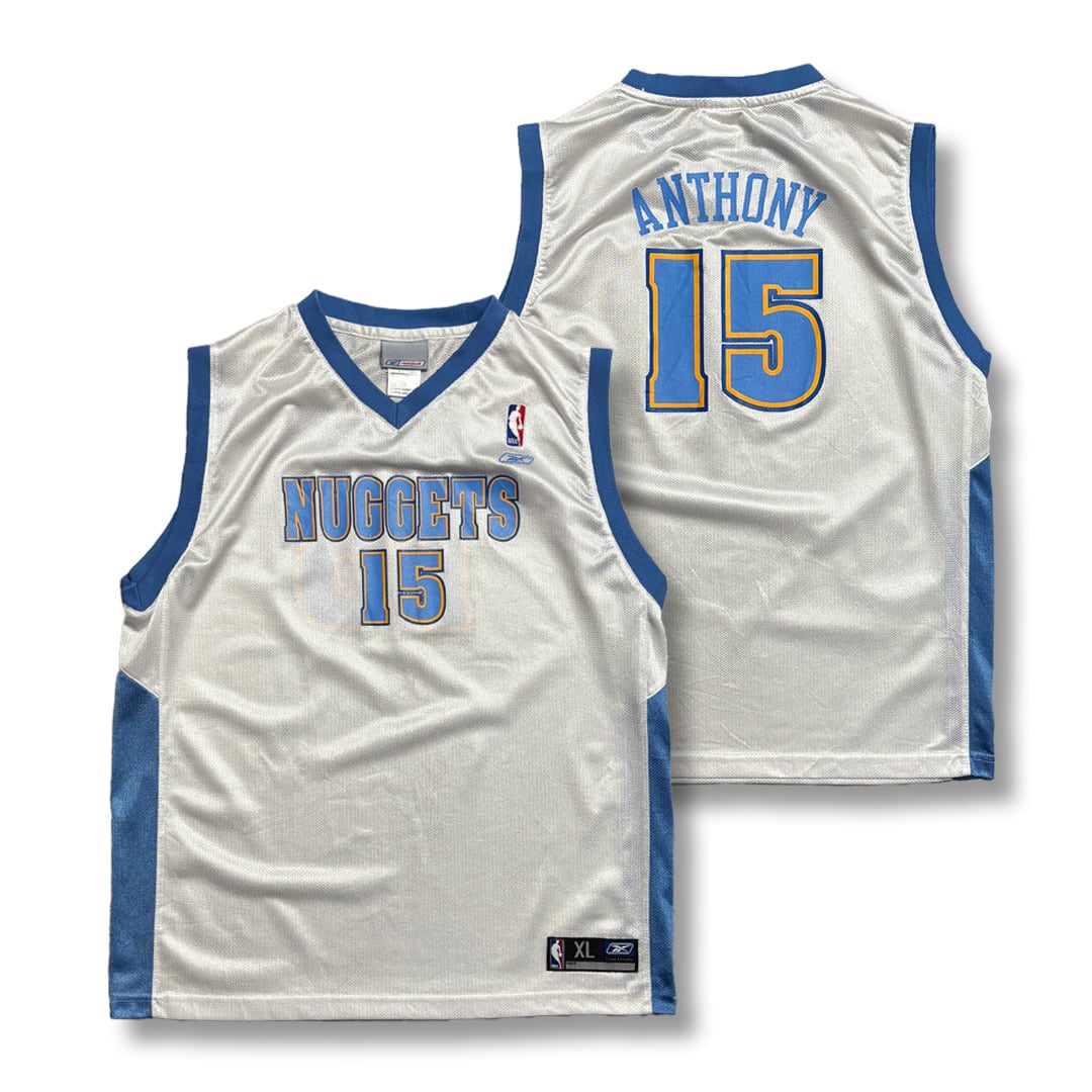 Carmelo Anthony 【Denver Nuggets】 Kids Game Shirt. Reebok