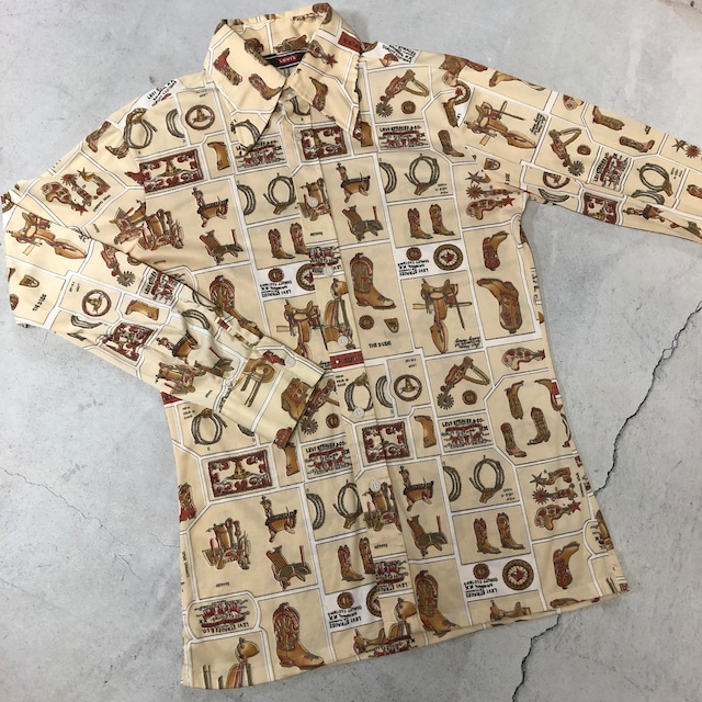 1970'S LEVI'S 総柄SHIRT