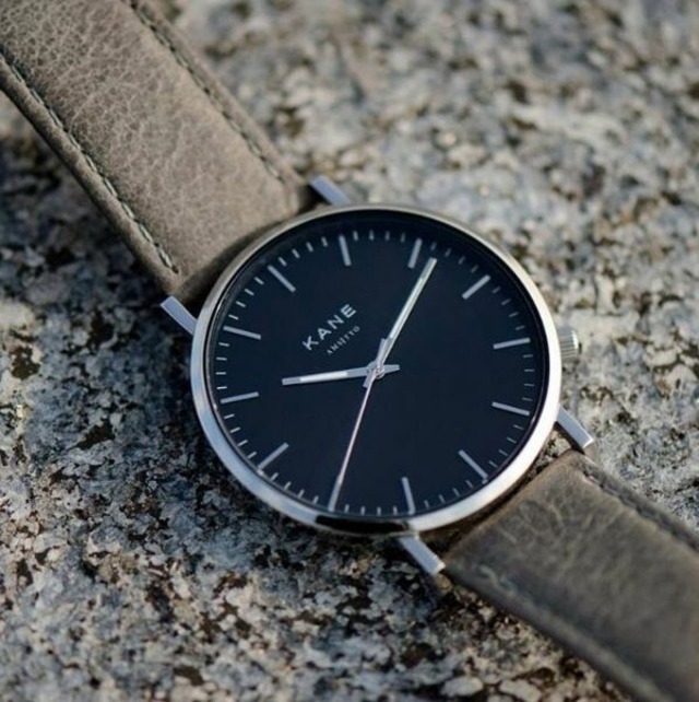 ■ケイン ブラックコード アーバングレー 腕時計 39㎜ BC-04
