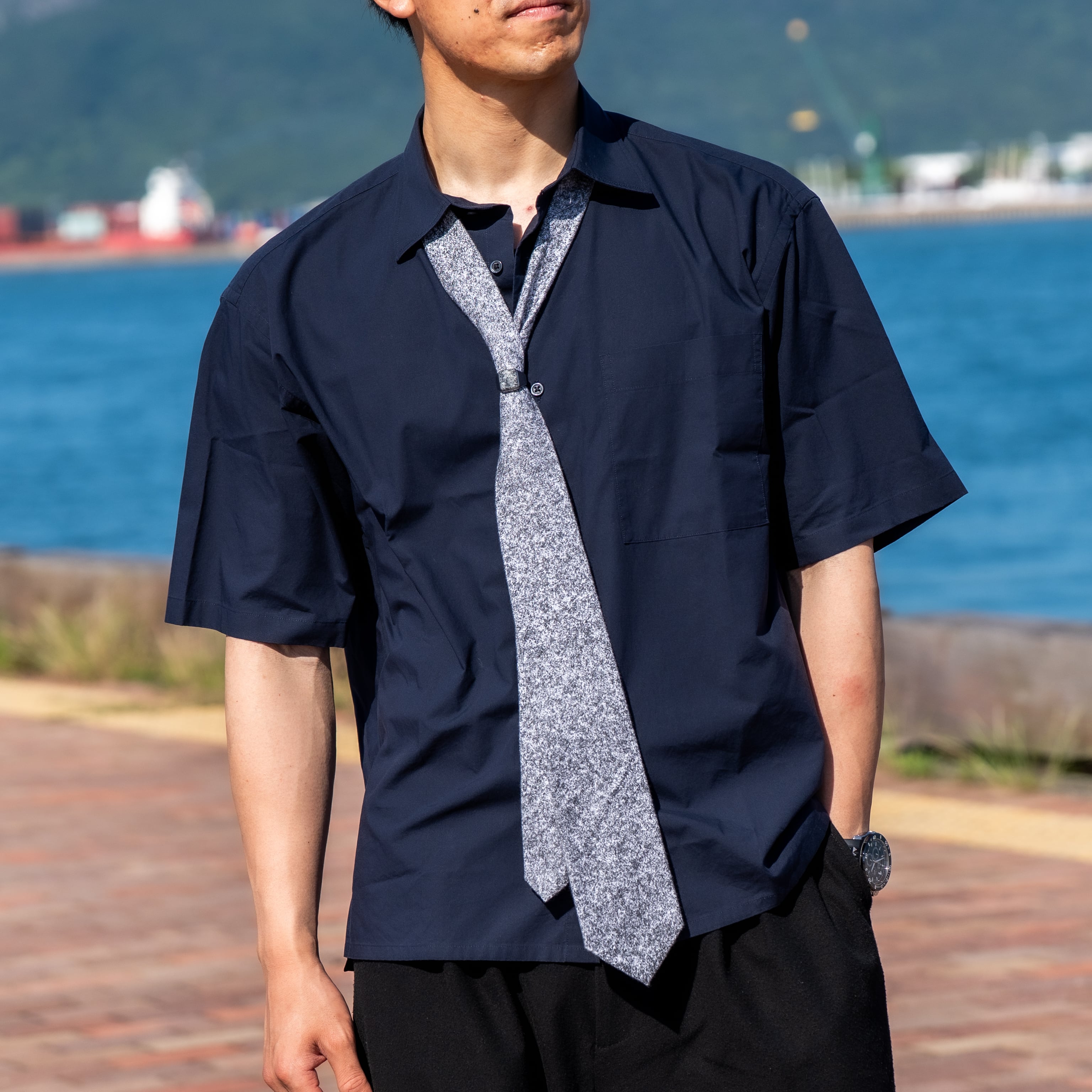 ネクタイ(WARIHADA） | ajistonefabric