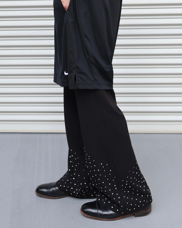 GALAXY wide straight slacks 008