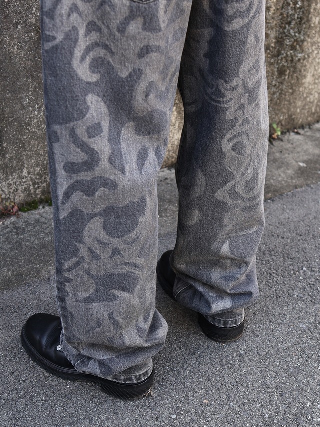 【26aw/ROLDSKOV】wide grey demons